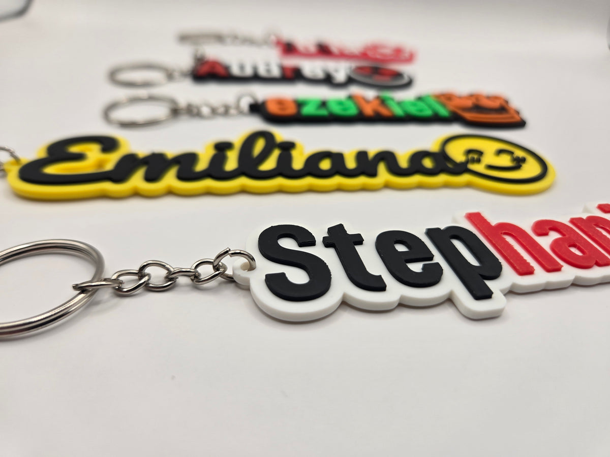 Personalized 3D-Printed Keychain