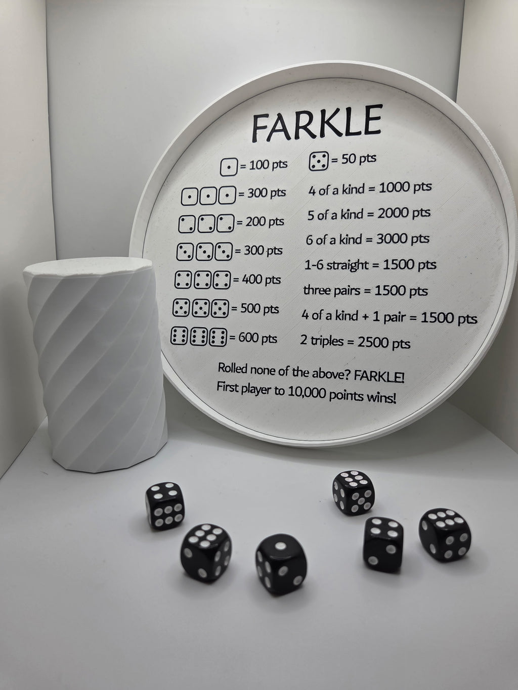 Farkle Dice Game Set