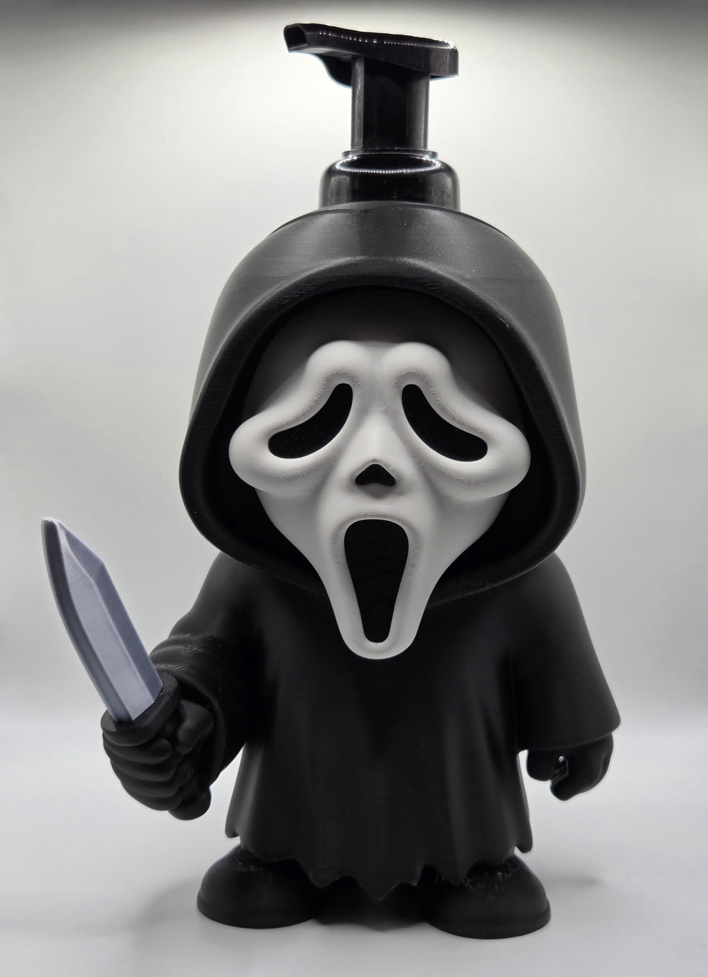 Ghost Face BBW Soap Bottle Holder