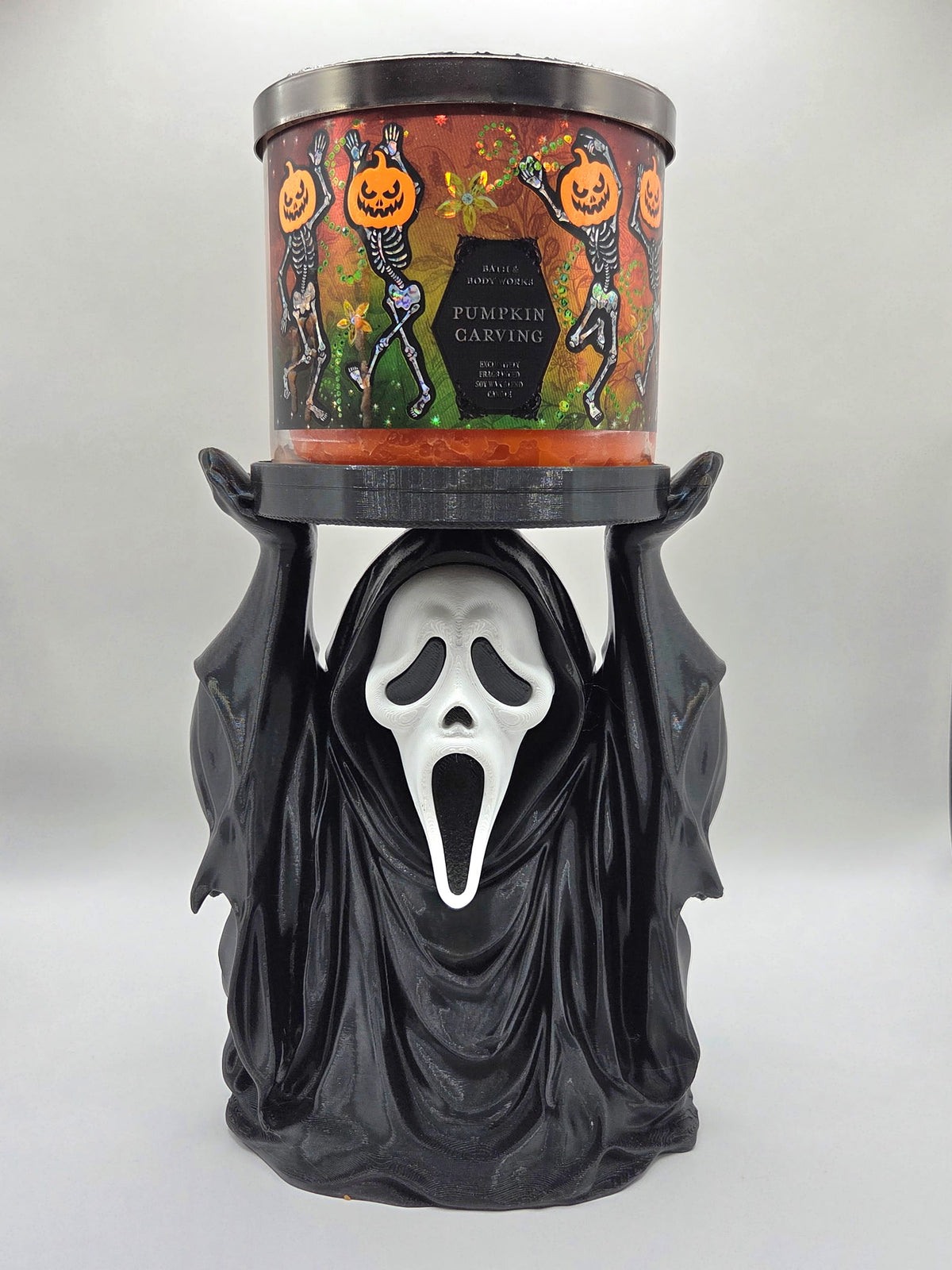 Ghost Face Candle Holder