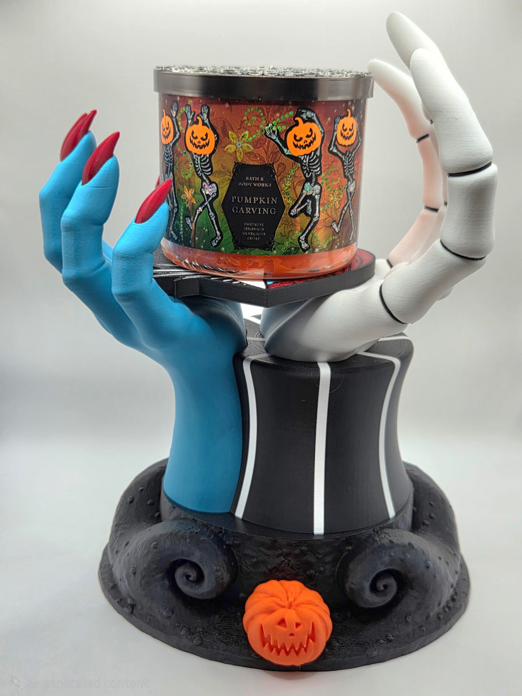 Jack & Sally Candle Holder