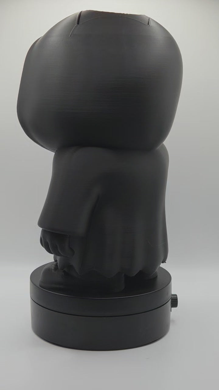 Ghost Face BBW Soap Bottle Holder