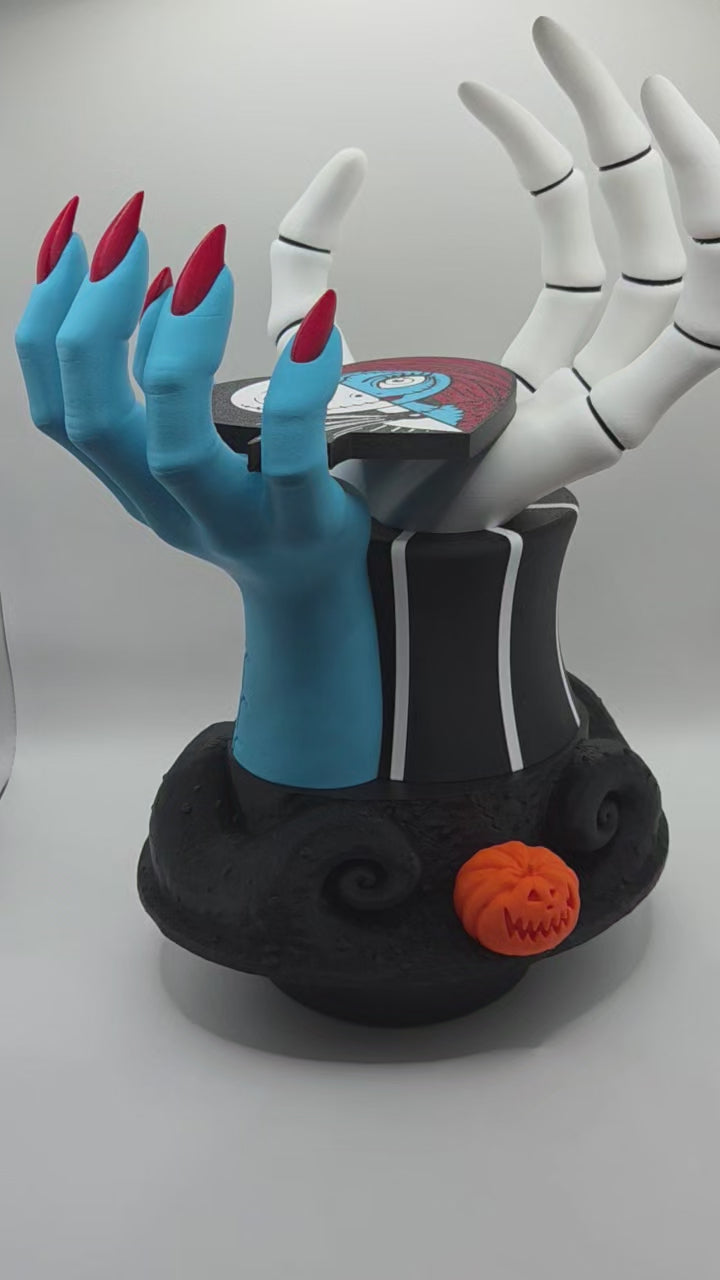 Jack & Sally Candle Holder